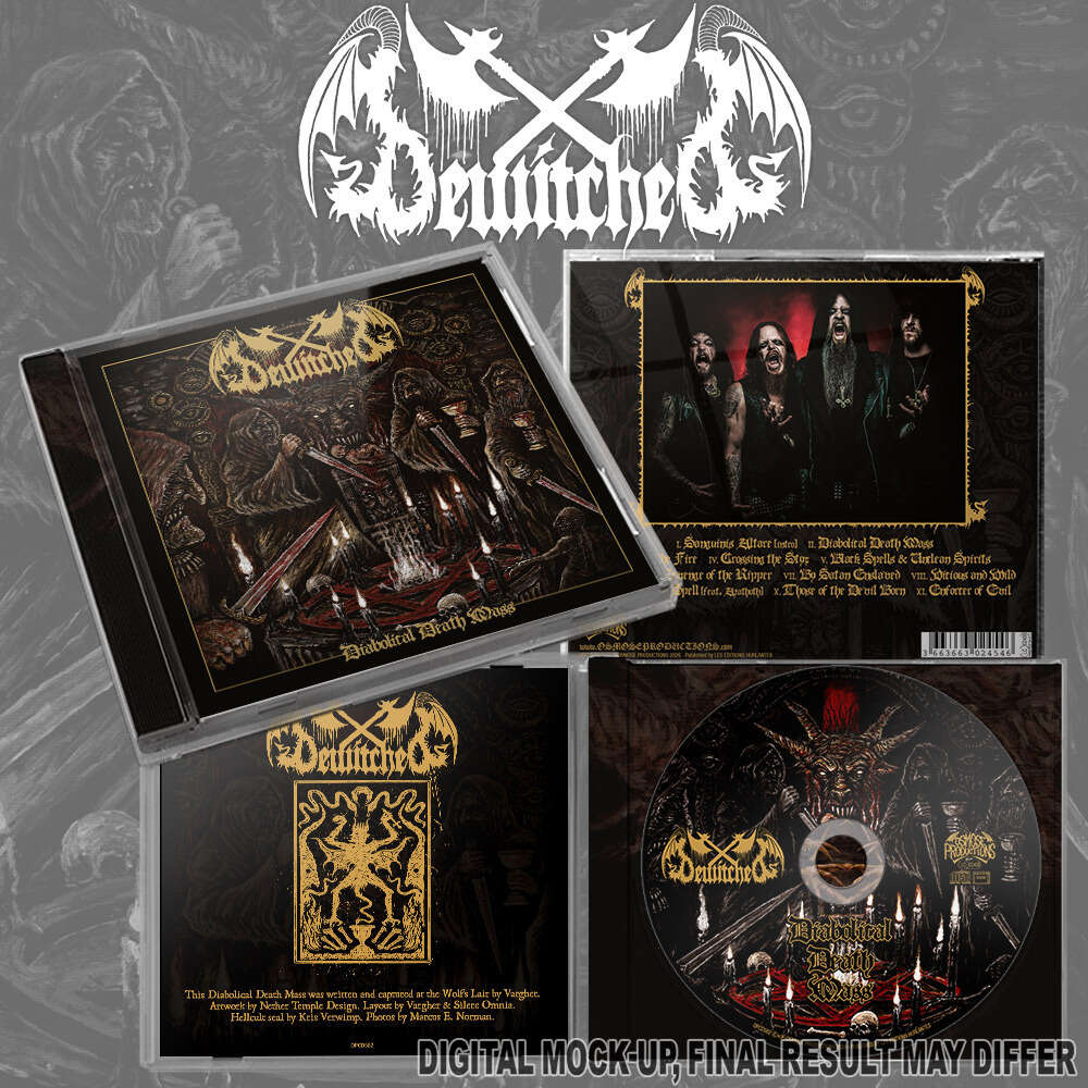 BEWITCHED - Diabolical Death Mass CD