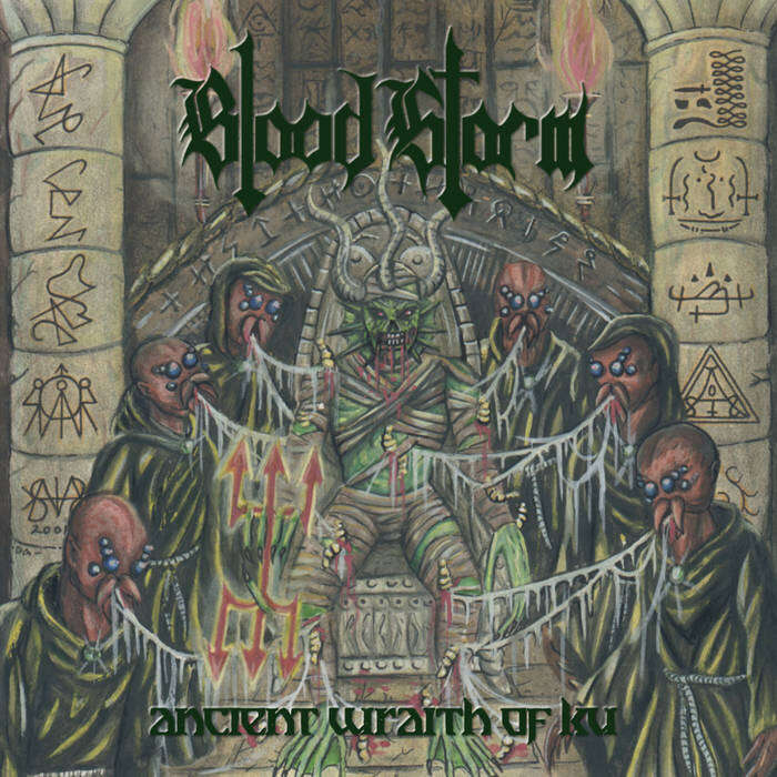 BLOOD STORM - Ancient Wraith Of KU CD