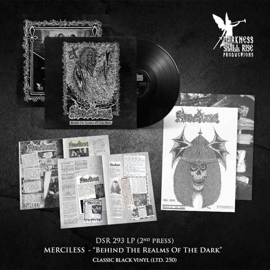 Merciless – "Behind The Realms Of The Dark" LP (2nd pressing) !!!PREORDER!!!!