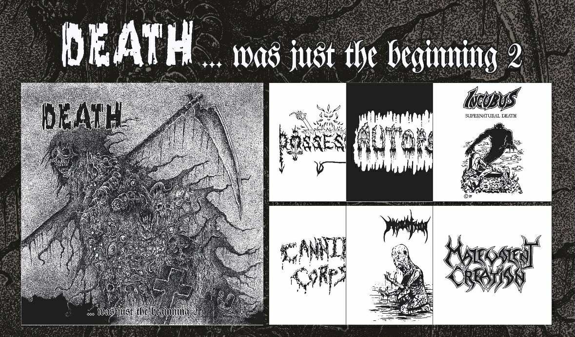 POSSESSED - Death Metal 7" unofficial pressing PREORDER JANUARY 2026