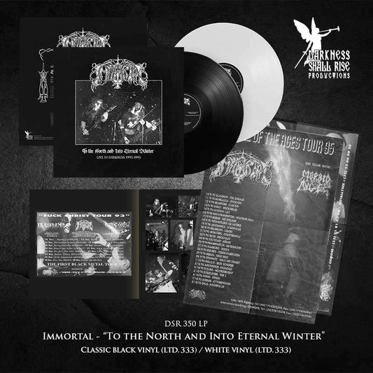 Immortal – "To the North and Into Eternal Winter – Live in Darkness 1993-1995" LP !!! Pre-Order !!!