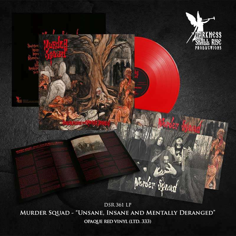 Murder Squad - Unsane, Insane and Mentally Deranged LP **PREORDER**