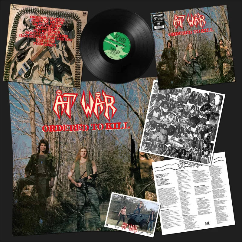 At War - Ordered to Kill LP