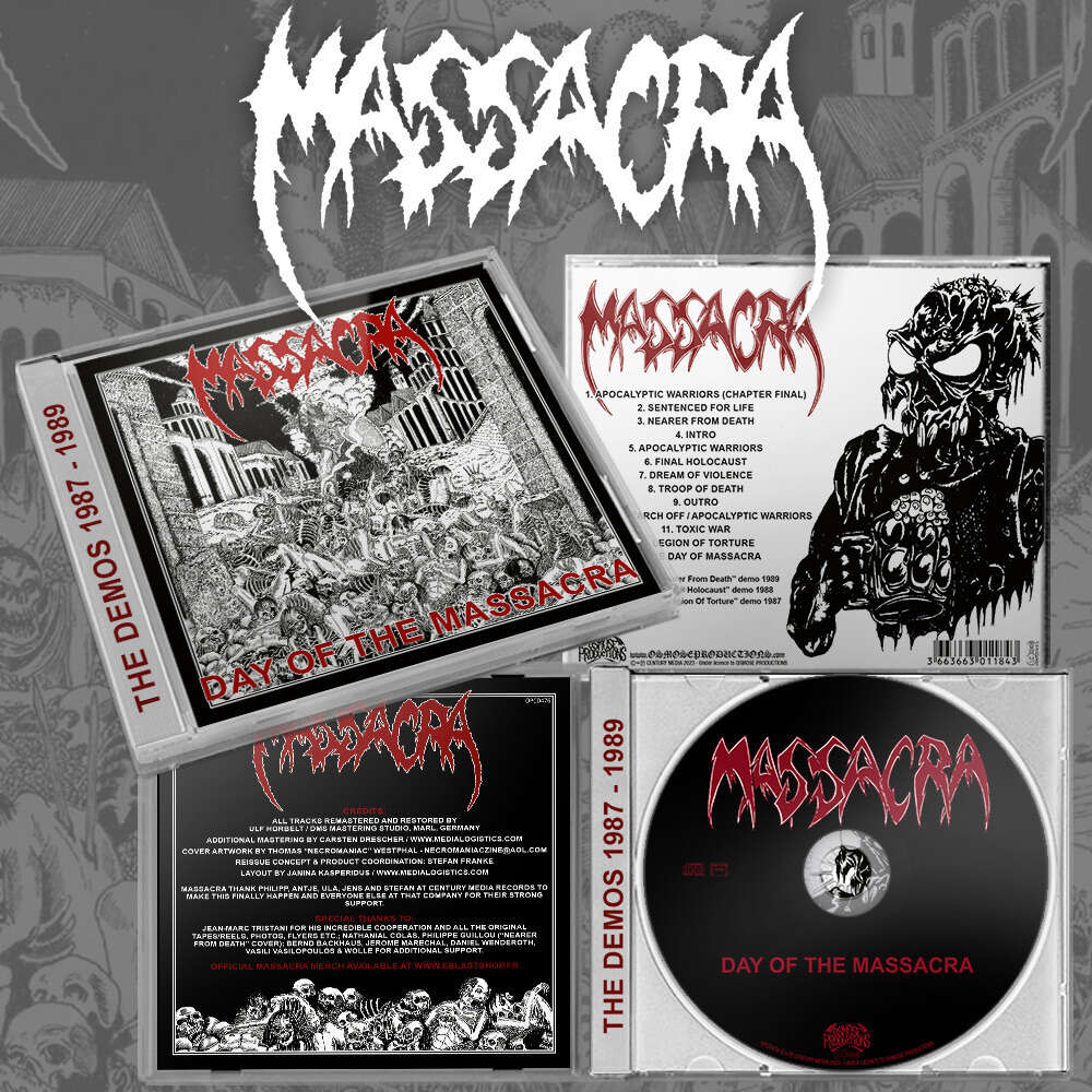 MASSACRA - Day Of The Massacra CD