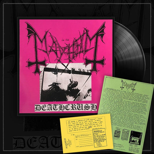 Mayhem - Deathcrush LP !!PREORDER!! unofficial pressing