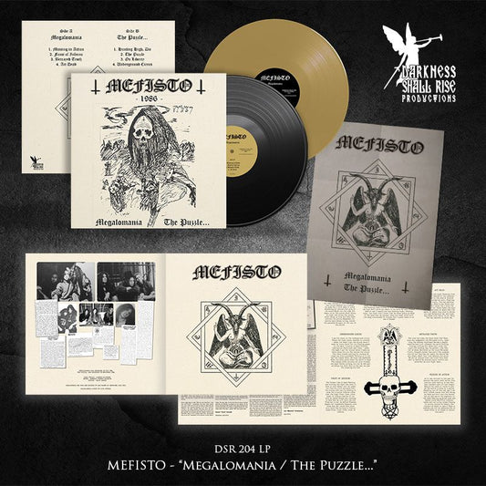 Mefisto  –  Megalomania/The Puzzle  LP