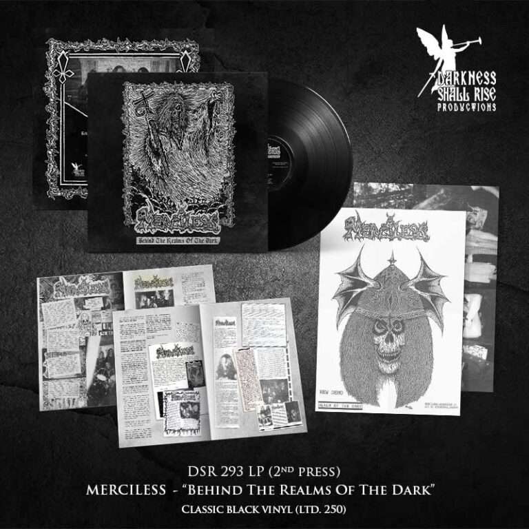 Merciless – "Behind The Realms Of The Dark" LP (2nd pressing) !!!PREORDER!!!!