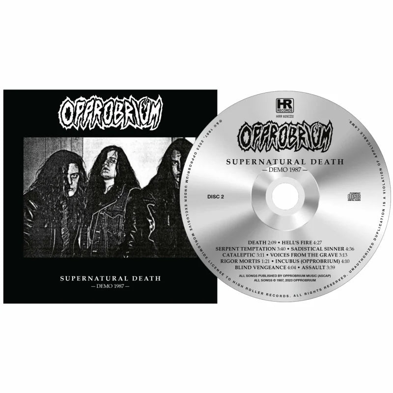 Opprobrium - Serpent Temptation 3CD clamshell box