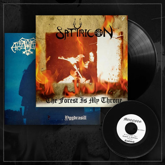 Satyricon/Enslaved split LP UNOFFICIAL *****PREORDER*****