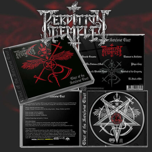 PERDITION TEMPLE - Edict Of The Antichrist Elect CD